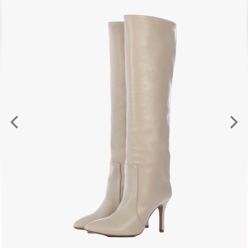 Toral Cream Knee-High Women's Boots